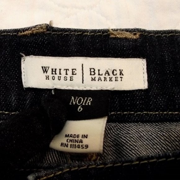 WHITE HOUSE BLACK MARKET Womens, Capri jeans, Sz 6 - Picture 7 of 15